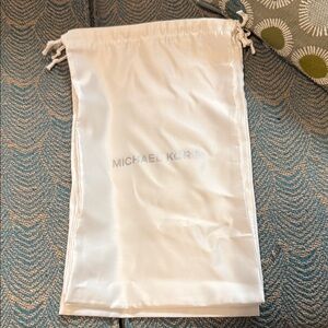 Michael Kors Cream Drawstring Bag